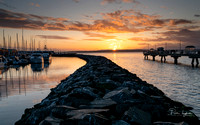 Sunset Over the Edmonds Fishing Pier